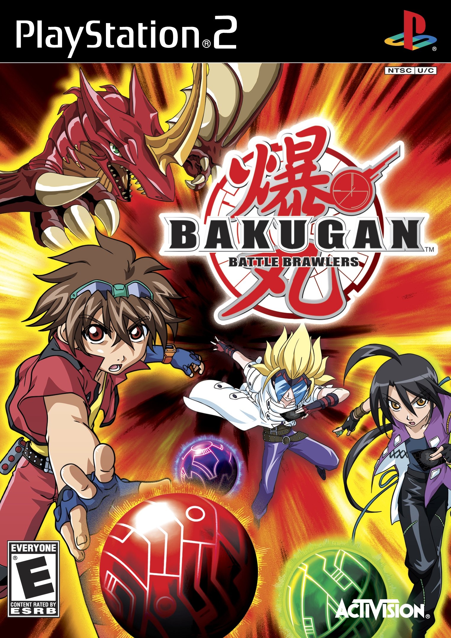 Bakugan Battle Brawlers - PlayStation 2 Video Game - Action Adventure RPG for Kids & Teens - Perfect for Family Game Nights & Anime Fans