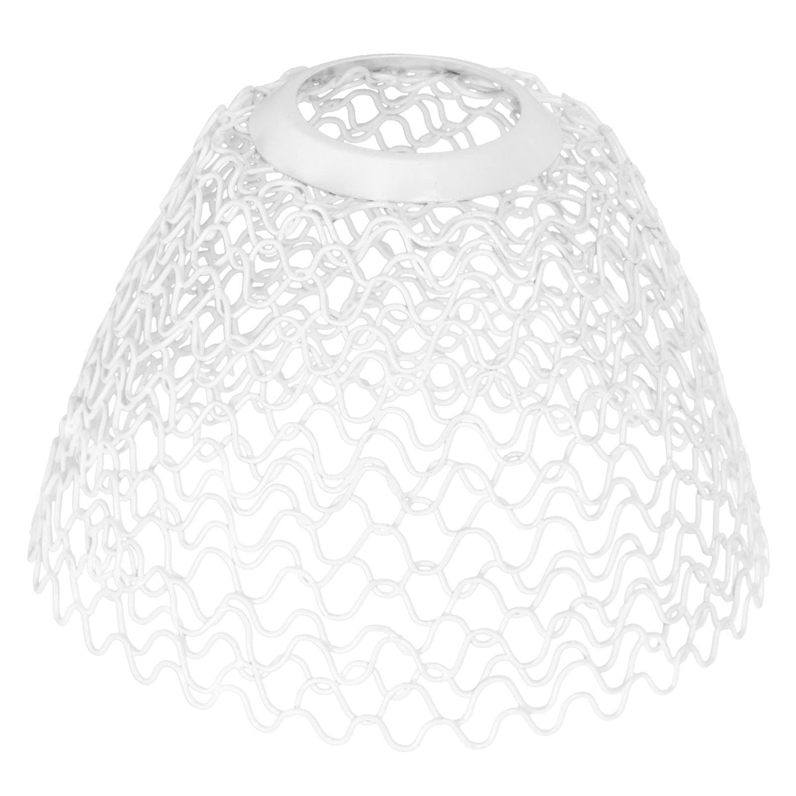 DOITOOL Metal Hollow Lampshade - Decorative Iron Wire Lamp Cover for Indoor Hanging & Chandelier Ceiling Lights - Vintage Industrial Home Decor for Living Room, Bedroom, Dining Room & Office Lighting