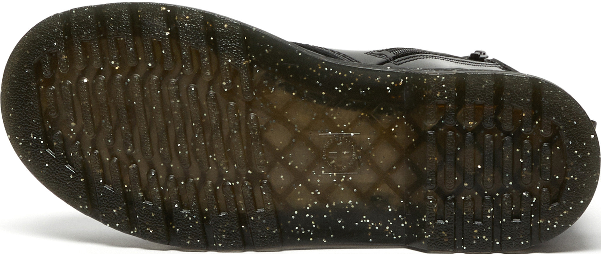 1460 Applique Glitter Patent Leather Boots for Big Kids - Sparkly Platform Ankle Boots with Decorative Patches | Perfect for School, Parties & Fashion Outfits