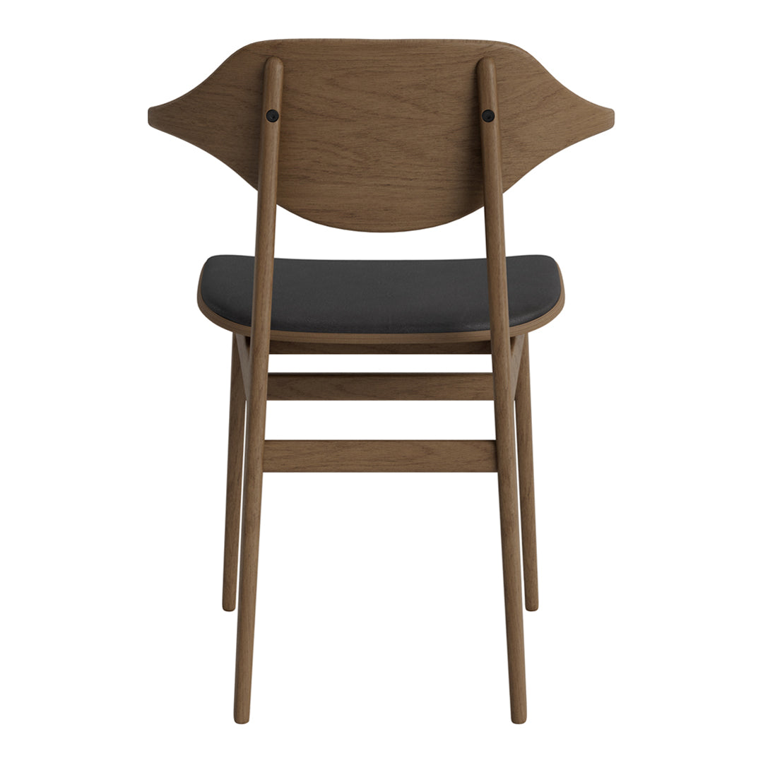 Bufala Dining Chair - Upholstered Seat for Kitchen, Dining Room & Office - Comfortable Modern Furniture for Home & Restaurant Use