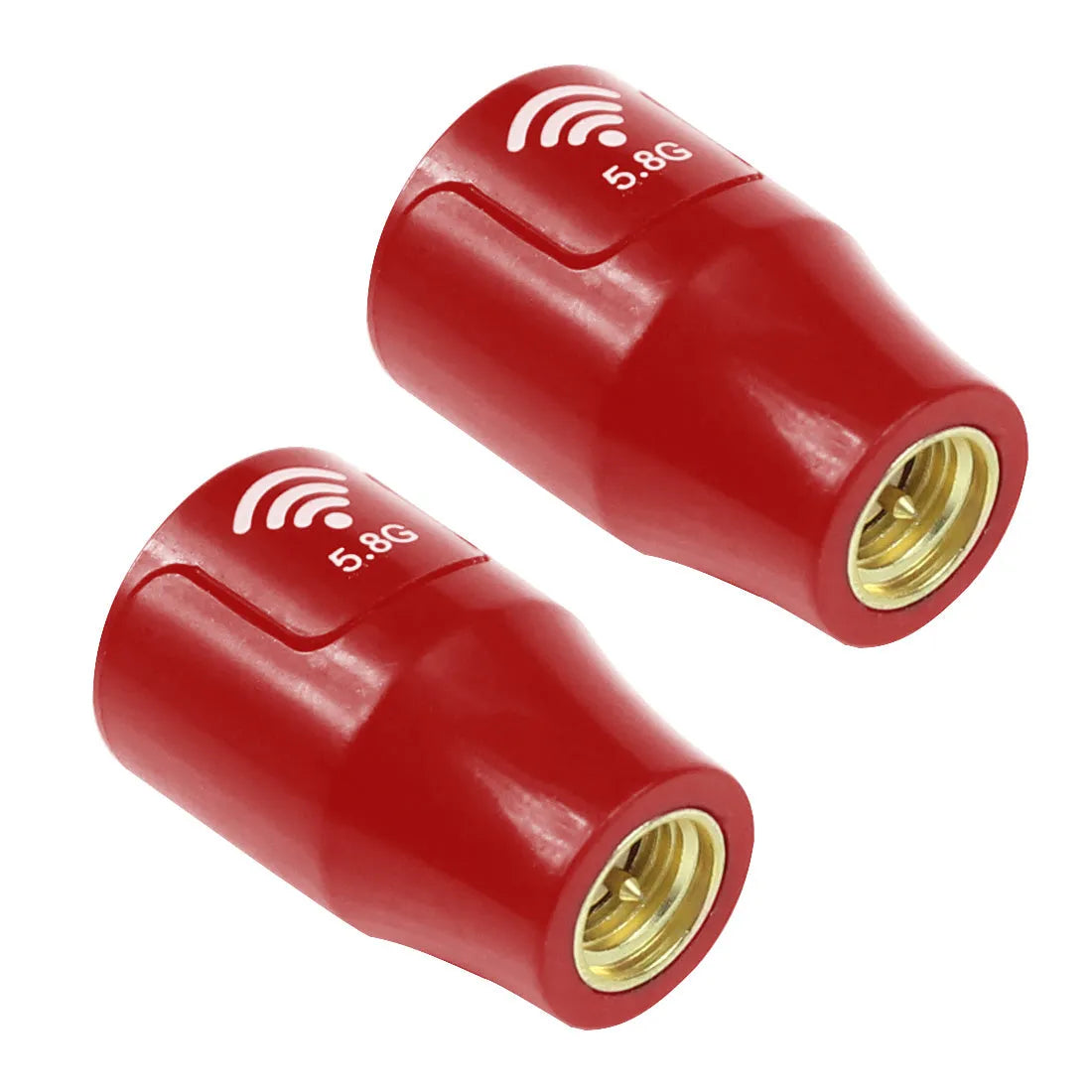Lollipop 4 2.6dBi 5.8GHz Omni RHCP SMA FPV Stubby Antenna (2 Pack) - Compatible with DJI, FPV Drones and Racing Quadcopters for Enhanced Signal Performance