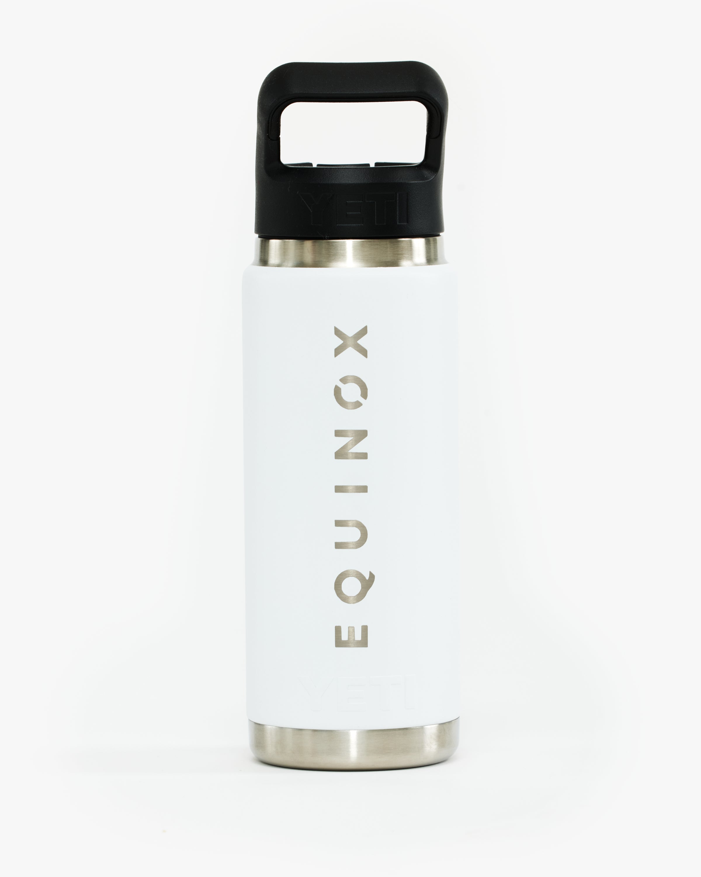 Yeti Rambler 26oz Stainless Steel Water Bottle with Straw Lid - Insulated, Leak-Proof for Outdoor, Gym & Travel - Equinox Collection
