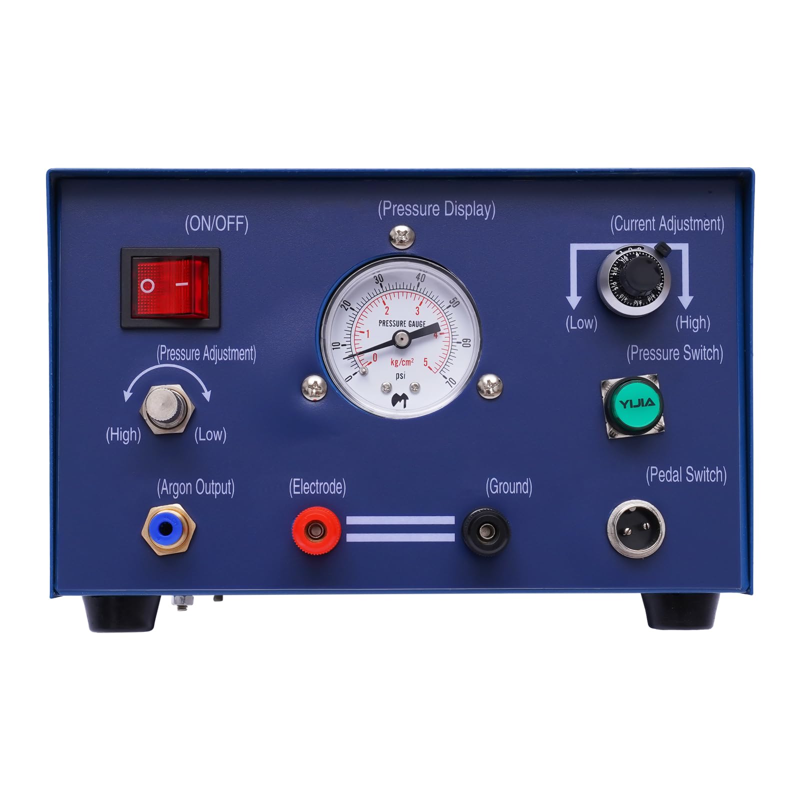 TBVECHI 800W 110V Jewelry Spot Welding Machine - Adjustable Argon Pulse Spot Welder for Gold & Silver (0.5-80A) - Perfect for Jewelry Making, Watch Repair & Small Metal Fabrication