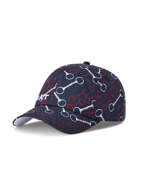 Ariat Team Snaffle Print Baseball Cap - Western Equestrian Riding Hat for Men & Women - Perfect for Horseback Riding, Rodeo, and Outdoor Adventures