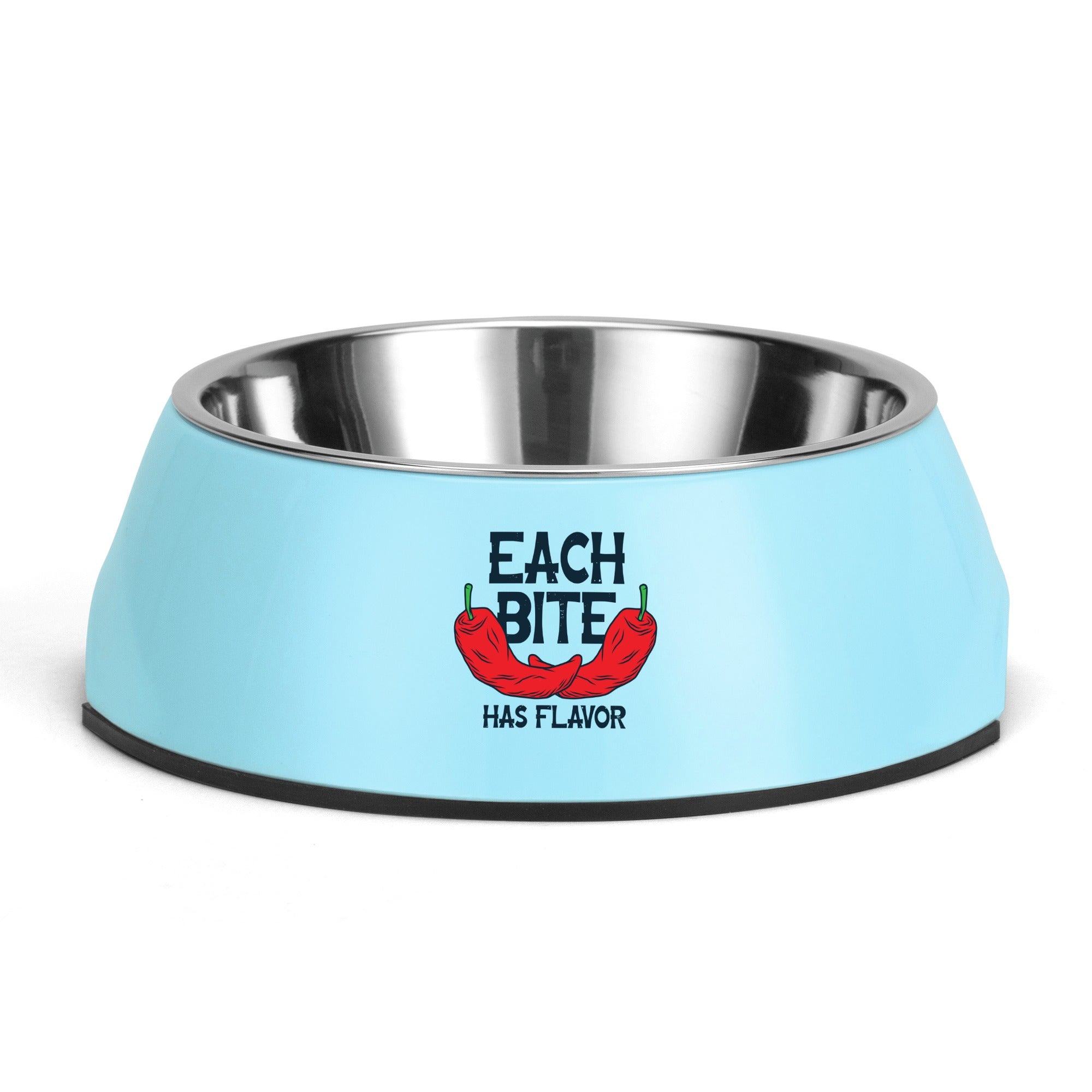 Flavorful Pet Food Bowl - Non-Slip Design for Dogs & Cats - Perfect for Mealtime, Travel & Outdoor Use