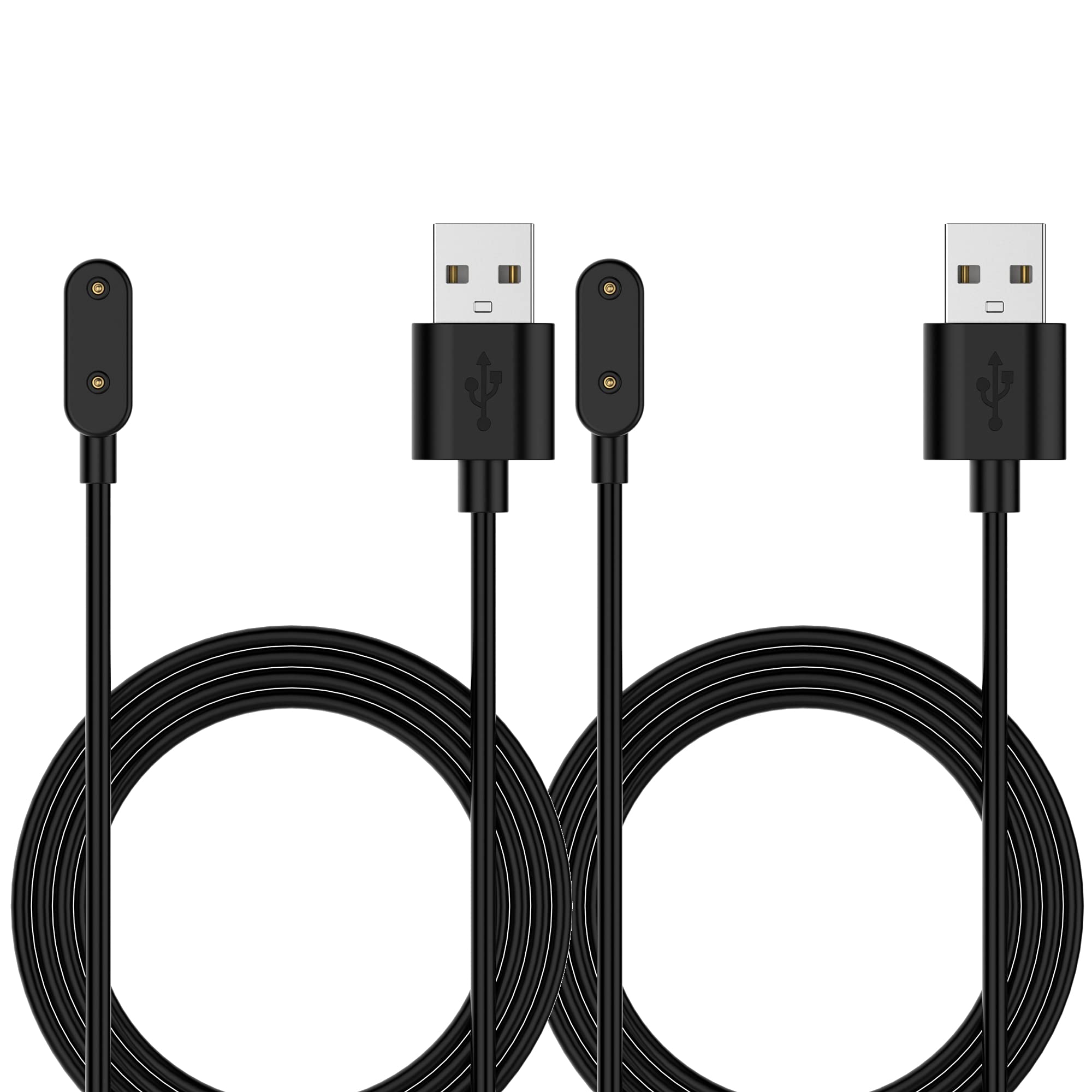 Original Title: Huawei Watch Fit Charger - 3.3ft USB Charging Cable & Dock Compatible with Huawei Watch Fit/Band 6/Honor Band 6/Watch EX (Black+Black) - Perfect for Home, Office & Travel Use