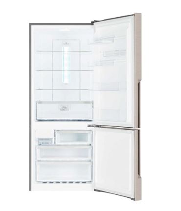 Electrolux EBE4500B 425L 2-Door Refrigerator - Energy Efficient Large Capacity Fridge for Home & Kitchen - Perfect for Family Storage & Entertaining
