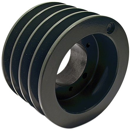 TB Woods 1004C Classical V-Belt Sheave | C Belt Section | 4 Grooves | E Bushing Required | Cast Iron | 10.40
