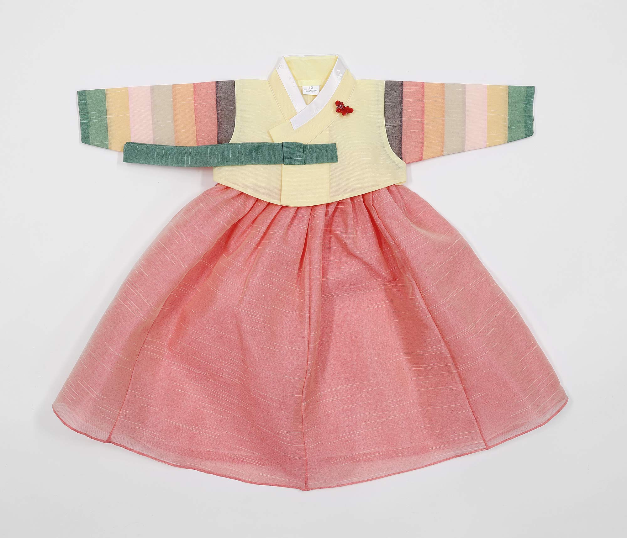 Korean Traditional Hanbok Dress for Baby Girls - First Birthday & 100 Days Celebration Outfit (Ages 0-15) | Perfect for Special Occasions, Cultural Events & Photo Shoots