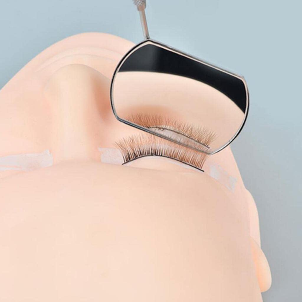 Professional Eyelash Extension Inspection Mirror - White | VMS INDIA Beauty Tool for Lash Artists & Stylists | Perfect for Salon, Spa & Home Use