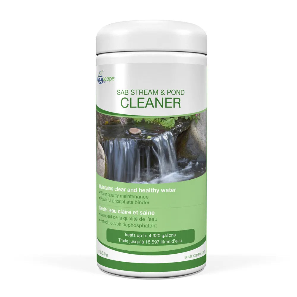 SAB Stream & Pond Cleaner - Natural Water Treatment for Algae Control & Water Clarity | Perfect for Ponds, Lakes & Outdoor Water Features