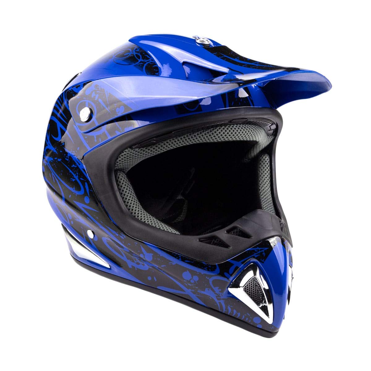 Typhoon Adult Dirt Bike Helmet - DOT Certified ATV/UTV/Motocross Off-Road Motorcycle Helmet for Men & Women - Perfect for Trail Riding, MX Racing & Off-Road Adventures