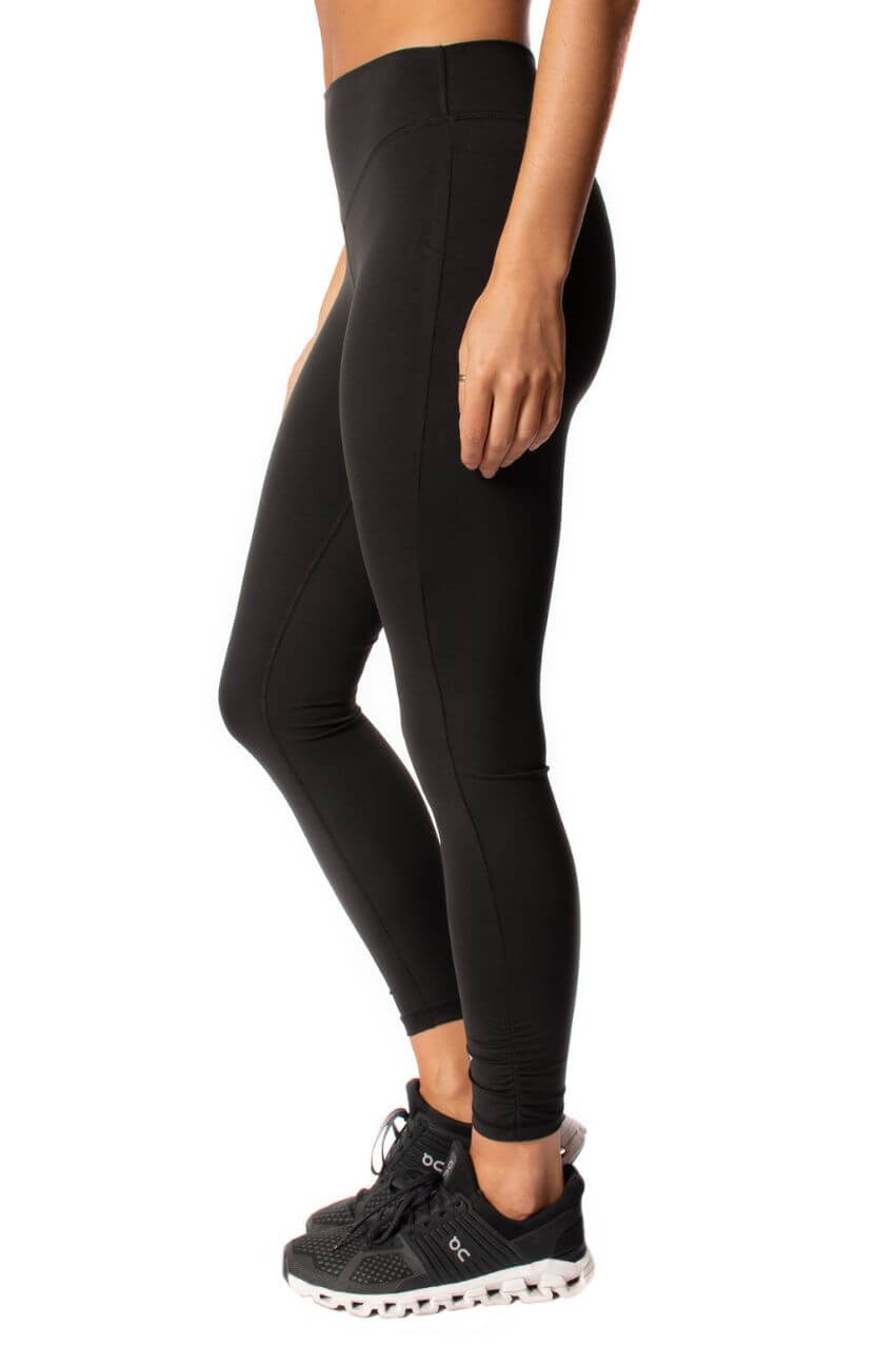 Black Martini Legging - High Waist Yoga Pants for Women, Stretchy Workout Tights, Comfortable Lounge Leggings | Perfect for Gym, Running, Yoga & Casual Wear