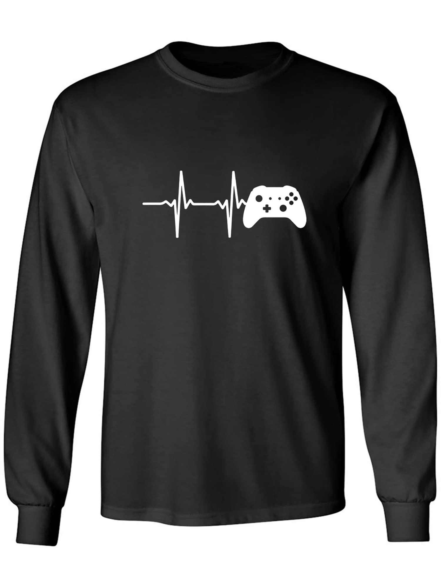 Heartbeat of a Gamer 2 - Premium Long Sleeve T-Shirt for Men & Women | Comfortable Gaming Apparel for Casual Wear, Esports & Everyday Use