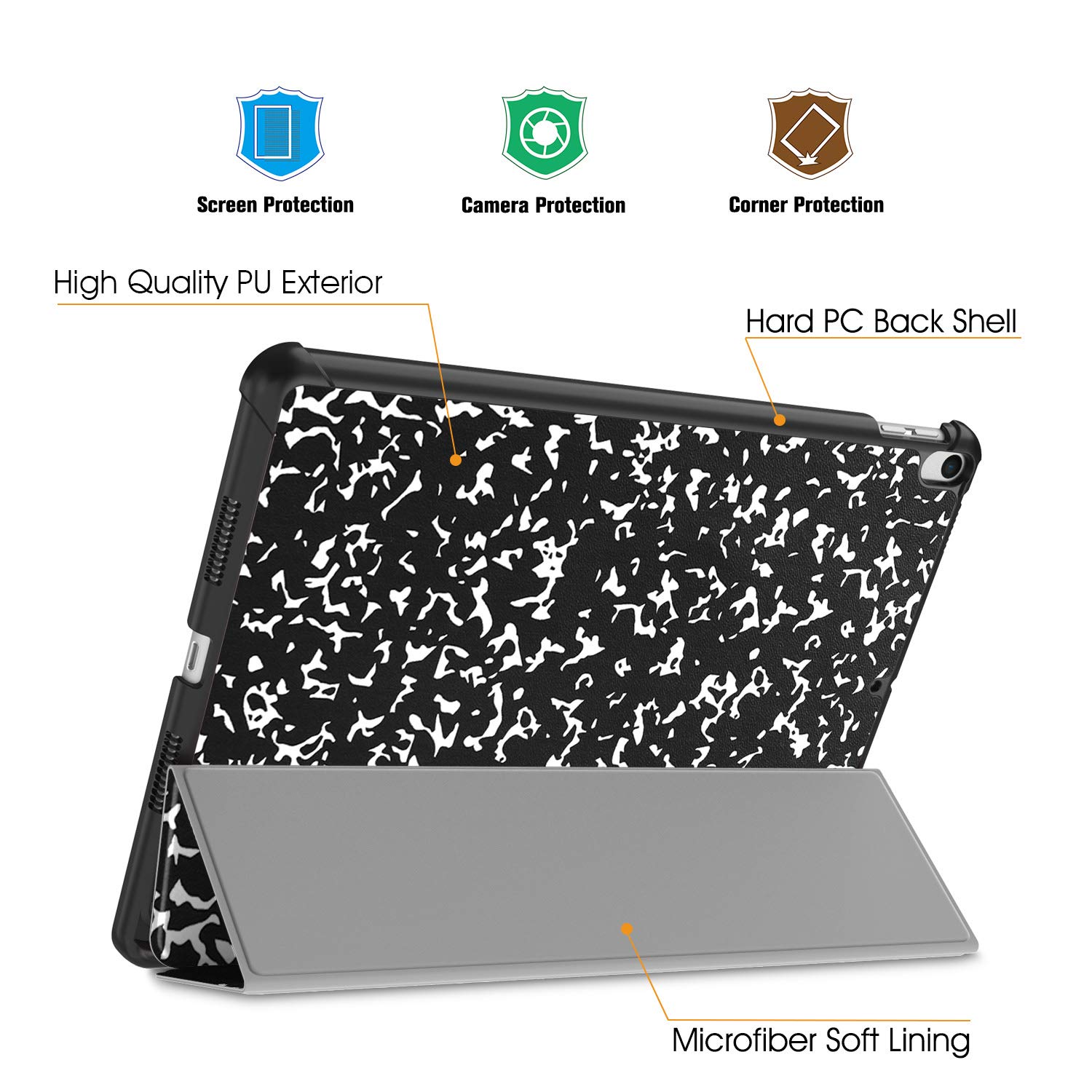 Fintie SlimShell Ultra Lightweight Protective Case for iPad Air 3rd Gen 10.5
