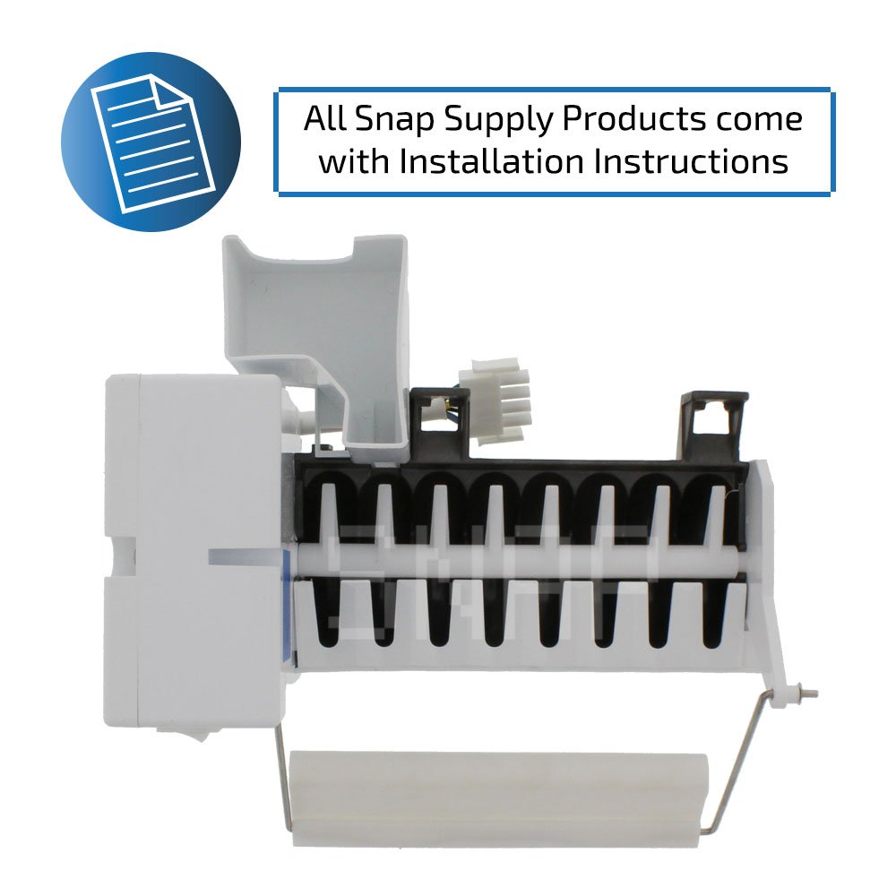 PRYSM 5303918344 Refrigerator Ice Maker Replacement - Compatible with Electrolux, Frigidaire, Gibson, Kelvinator, Westinghouse | Easy DIY Installation | Perfect for Home Kitchen & Office Break Room Refrigerators