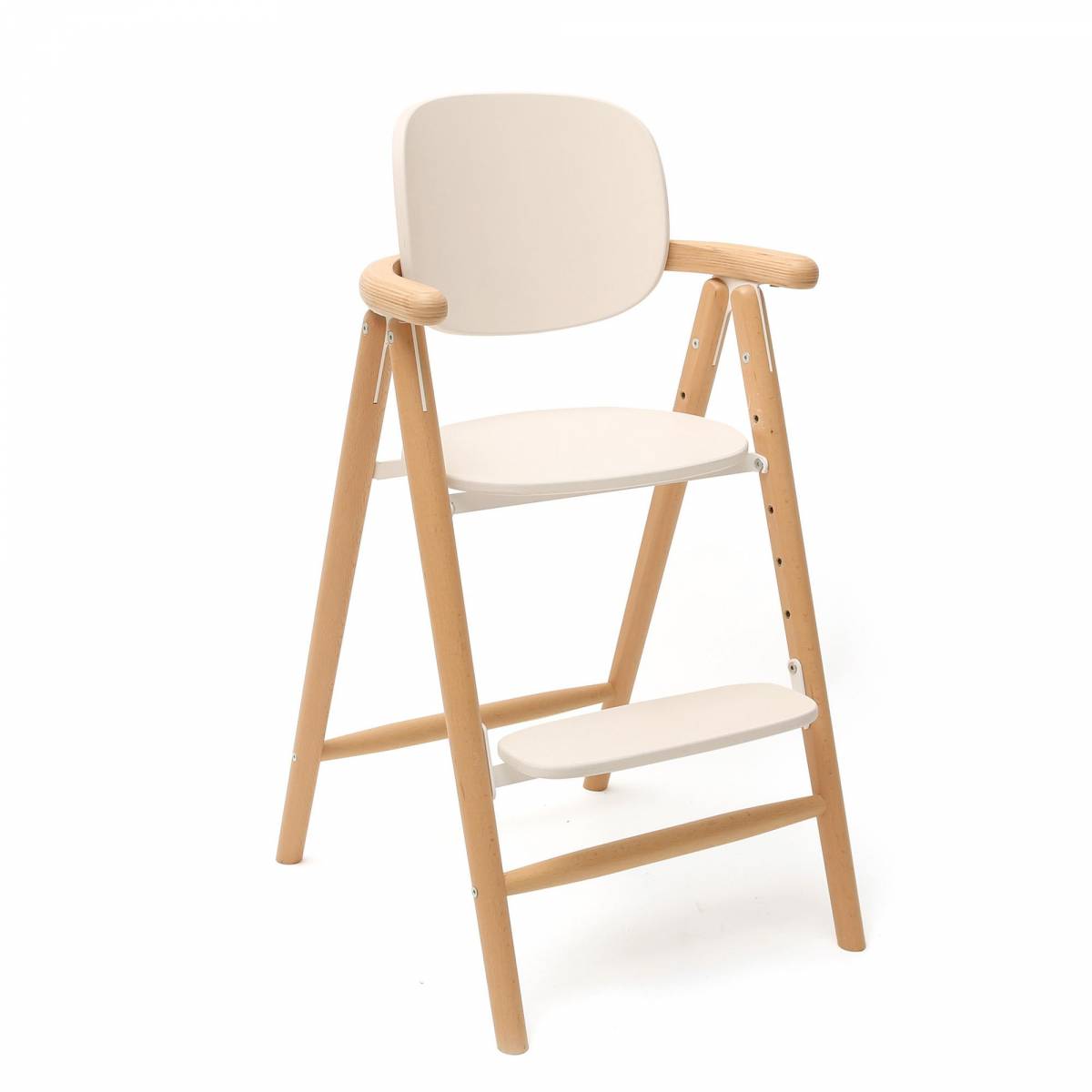 Charlie Crane TOBO Adjustable Wooden High Chair for Babies & Toddlers - Convertible Kids Dining Chair for Home, Kitchen, and Restaurant Use