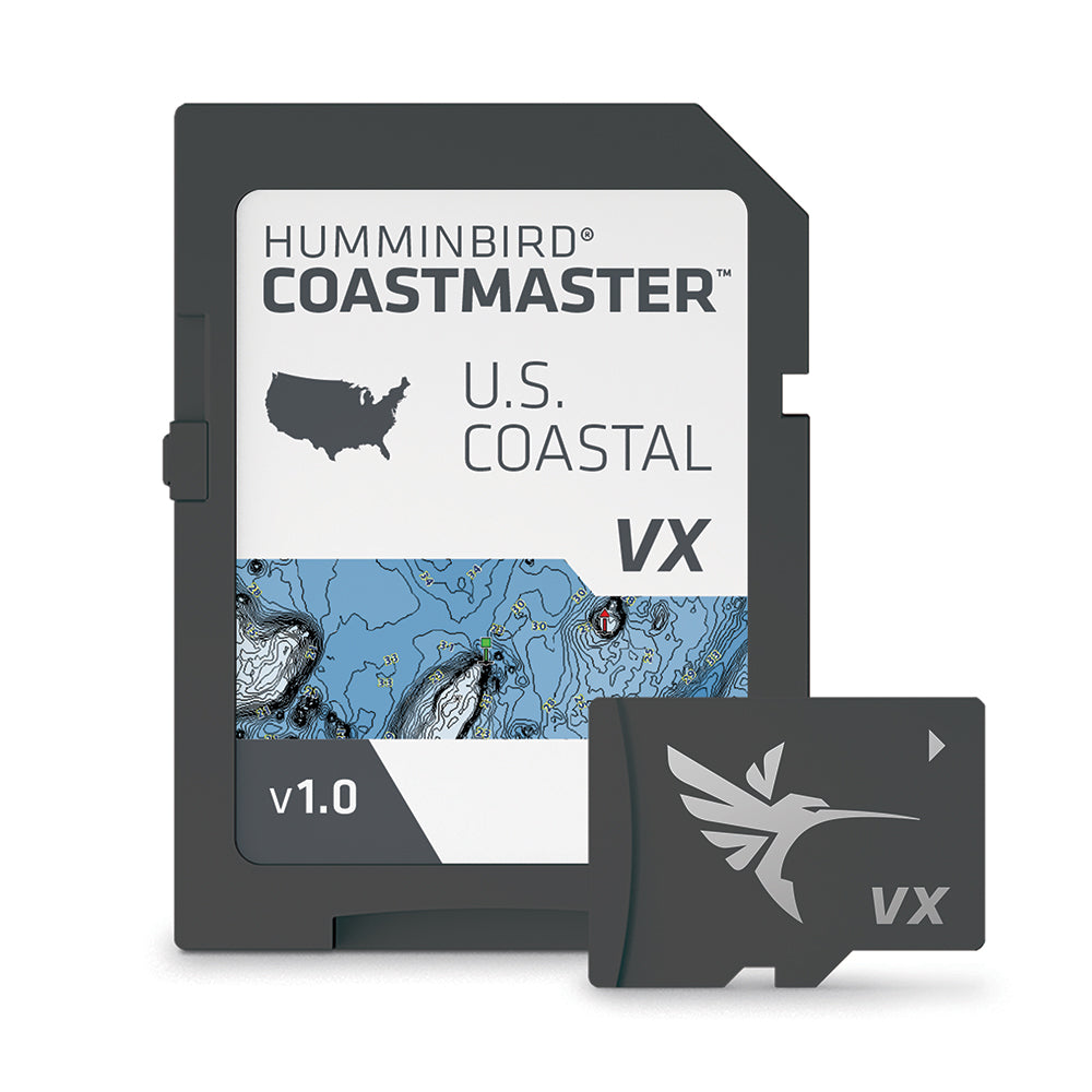 Humminbird Coastmaster Chart - Marine GPS Navigation System for Boating & Fishing | Perfect for Offshore, Inshore & Freshwater Use