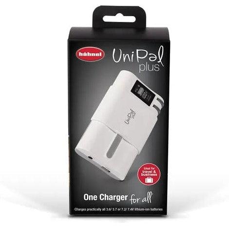 Hahnel Unipal Plus Universal Battery Charger for Cameras, Flash Units & More - Fast Charging & Multi-Device Compatibility | Perfect for Travel, Studio & Professional Photography