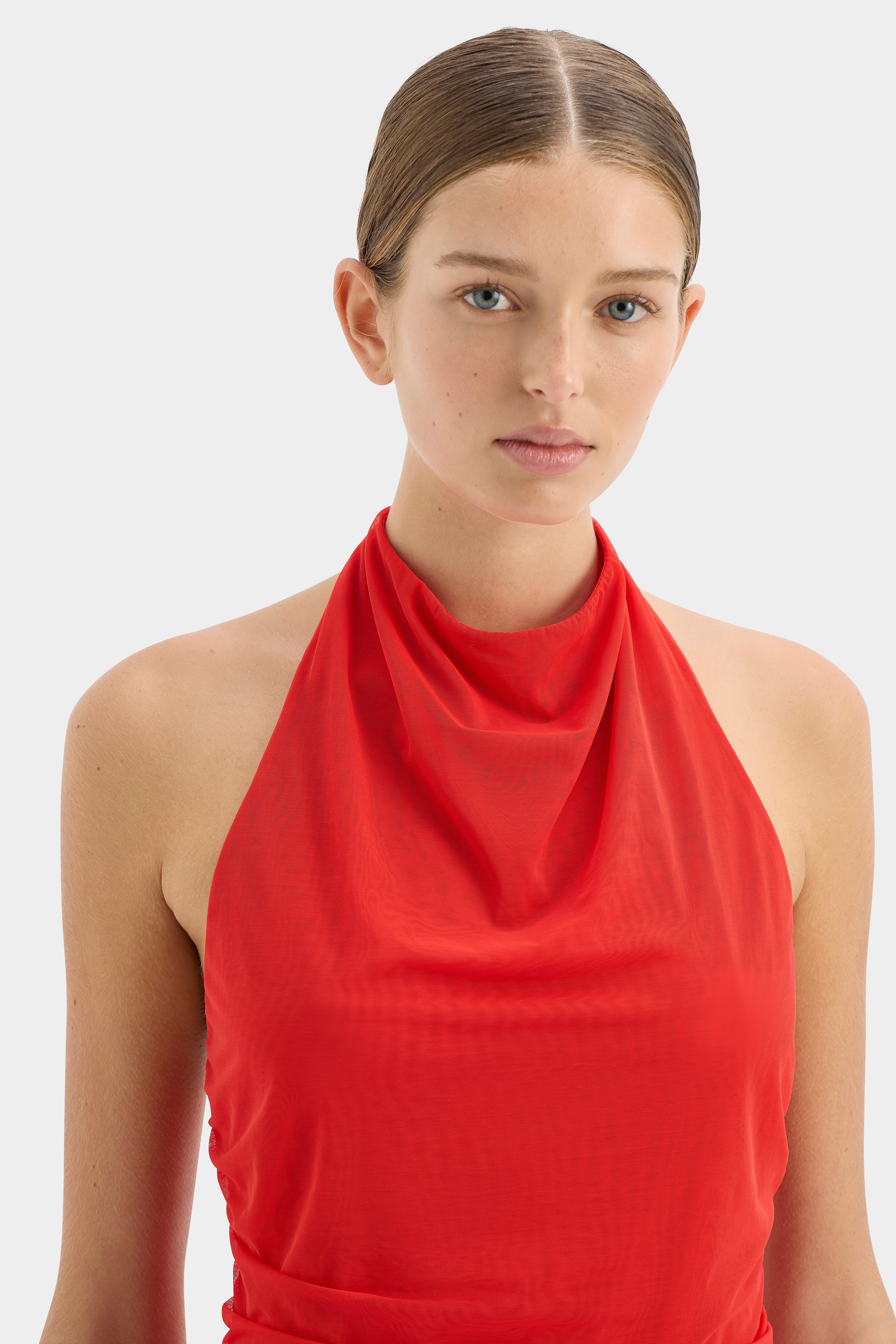 Jacques Mesh Halter Top for Women - Sexy Summer Crop Top with Breathable Design | Perfect for Beach, Party & Night Out