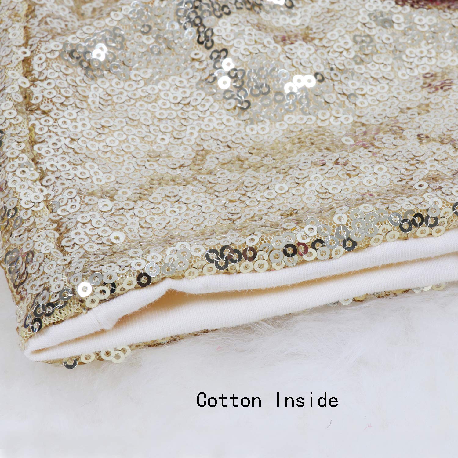 Sparkly Toddler Girls' Sequin Shorts with Glitter on Both Sides & Matching Headband - Cute Birthday Outfit for Baby Girls, Toddler Playwear, Party Dress, Photo Shoot & Special Occasion Outfits