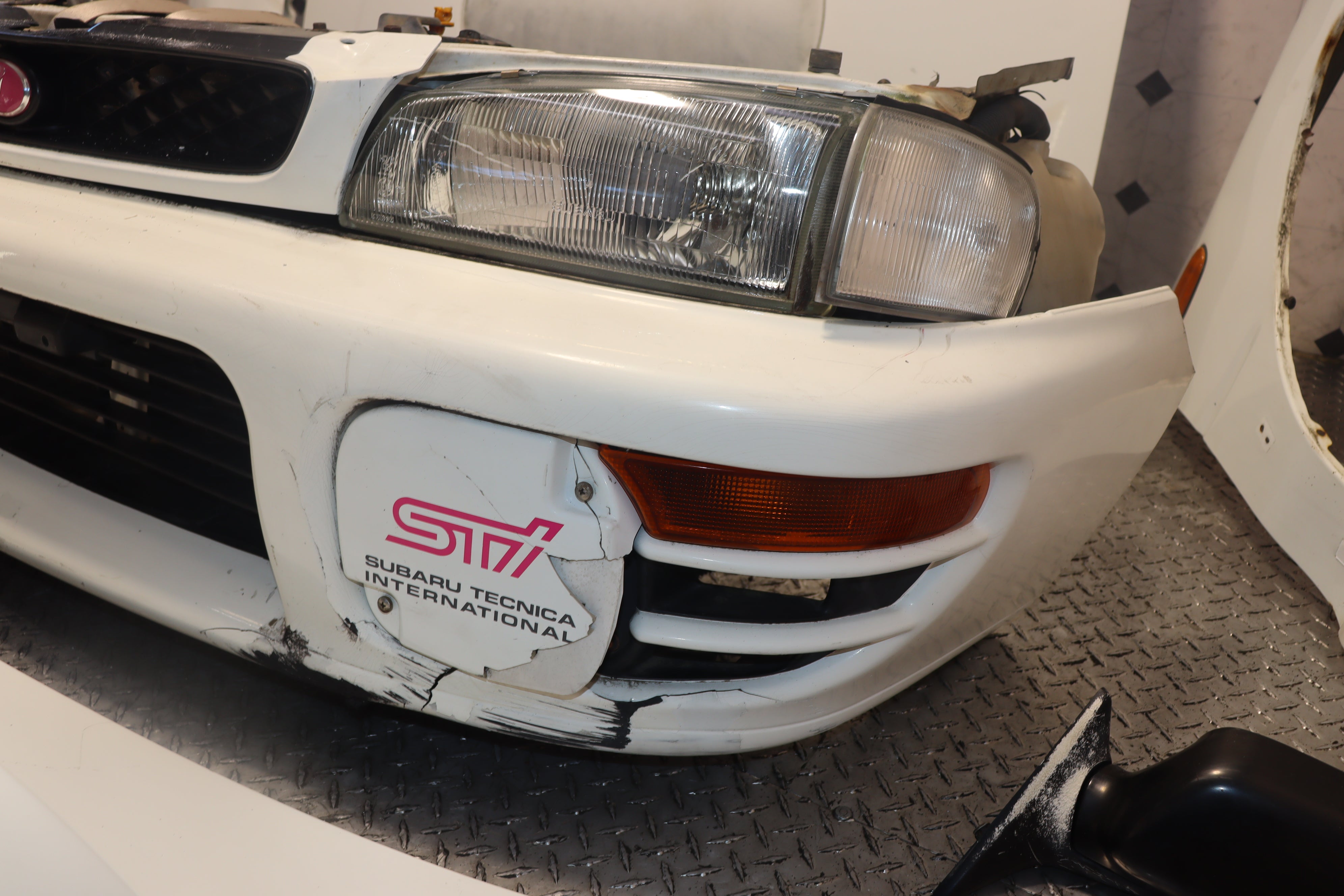 JDM 99-02 Subaru Impreza WRX GC8 Complete Front End Conversion Kit & Rear Parts - Upgrade for Rally Racing & Street Performance
