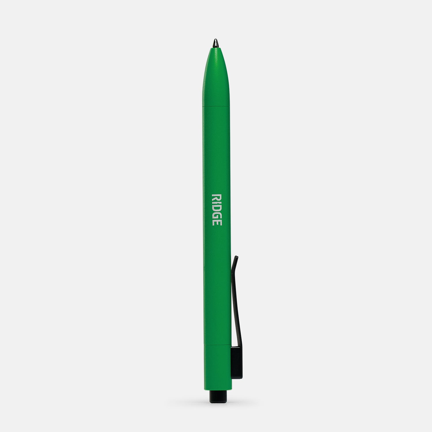 Ridge Click Pen - Voodoo Green Tactical EDC Pen for Everyday Carry, Writing & Outdoor Adventures | Premium Aluminum Alloy Construction | Smooth Ink Refill for Reliable Performance