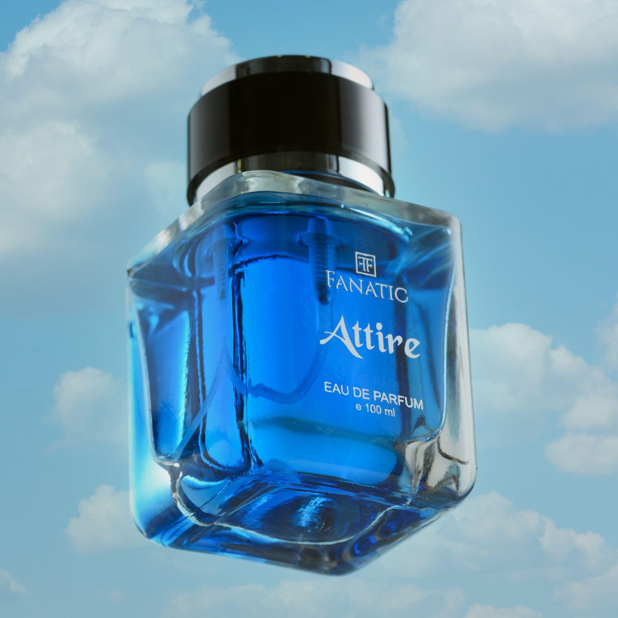 Fanatic Attire Blue Eau De Parfum 100ml - Premium Long Lasting Men's Cologne Spray with Luxurious Fragrance | Perfect for Date Night, Office & Special Occasions