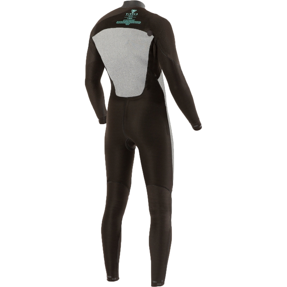 **Men's 3/2 Vissla 7 Seas Chest Zip Long Sleeve Wetsuit for Surfing, Diving & Water Sports – Premium Neoprene Thermal Protection**