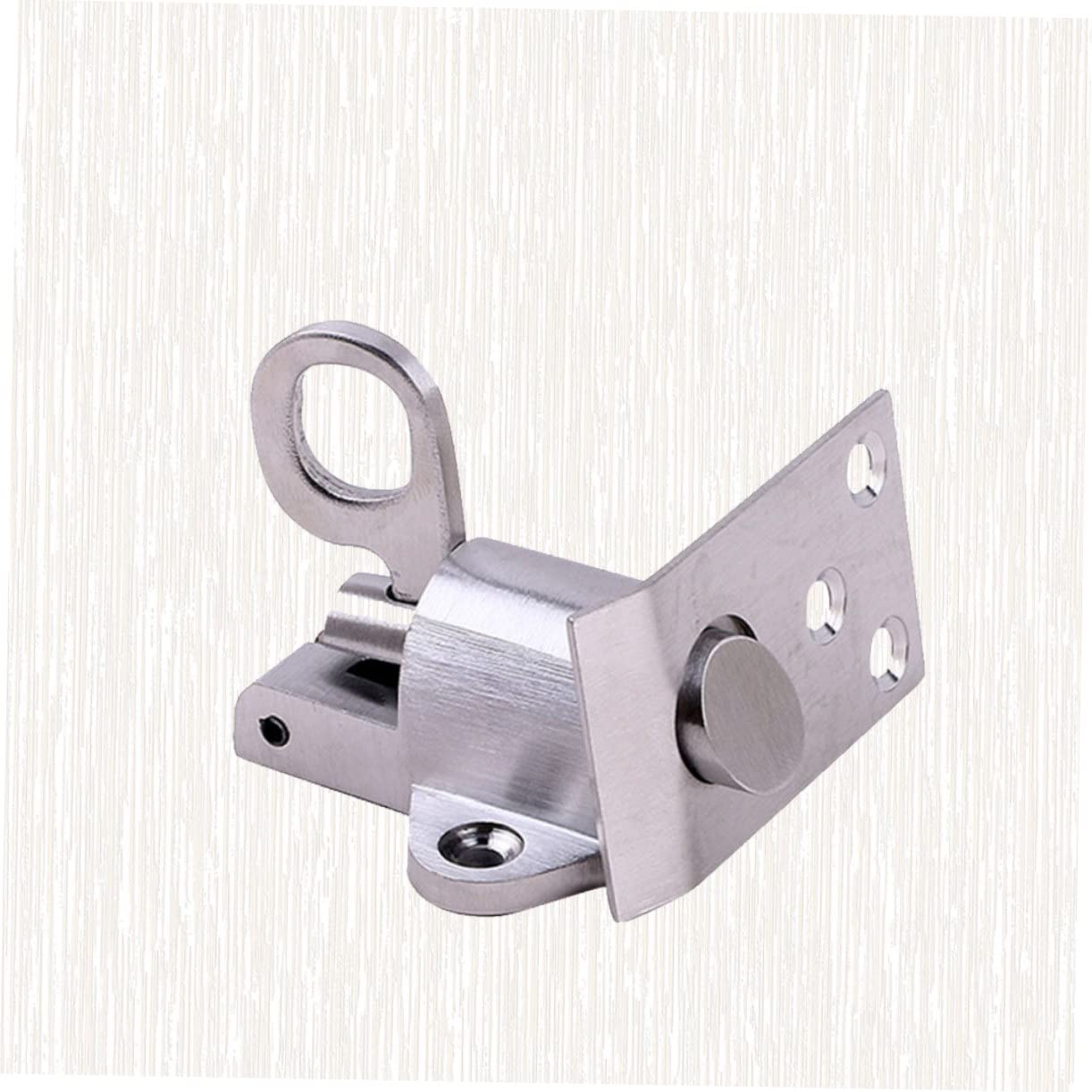 3-Pack Heavy Duty Stainless Steel Door Spring Bolt Deadbolt - Sliding Door Security Lock for Enhanced Home Safety | Ideal for Garage Doors, Sheds, and Commercial Entryways