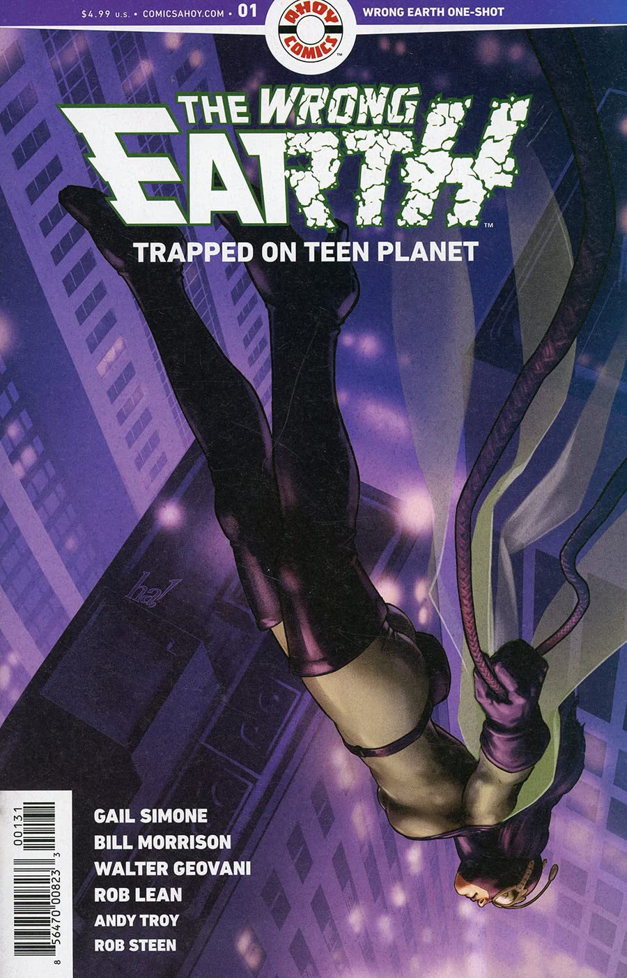 The Wrong Earth: Trapped on Teen Planet #1B VF/NM - Gene Ha Variant Comic Book | Ahoy Comics | Collectible Graphic Novel for Superhero Fans & Comic Enthusiasts