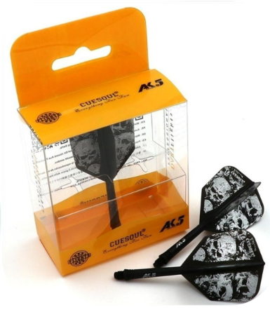 Cuesoul AK5 Steel Tip Darts Set with Integrated Shafts & Flights - Professional Darts for Precision & Performance - Perfect for Bars, Tournaments & Home Practice