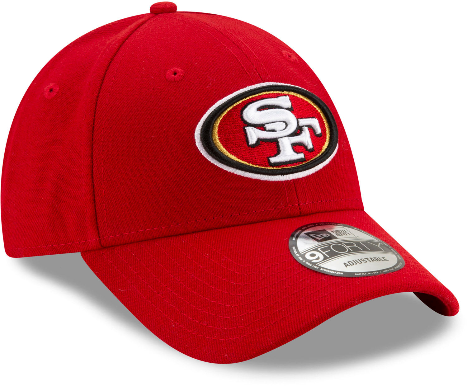 San Francisco 49ers New Era 9Forty Adjustable Snapback Cap - Official NFL Team Logo Hat for Men & Women - Perfect for Football Games, Tailgating & Sports Fan Gifts