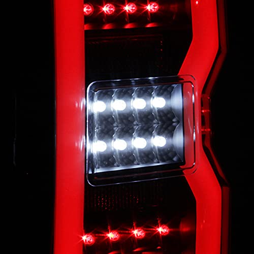 AKKON LED Light Bar Black Housing Tail Lights for 2014-2019 Chevy Silverado & GMC Sierra - Pair | Durable Replacement Lamps for Night Driving & Off-Road Adventures