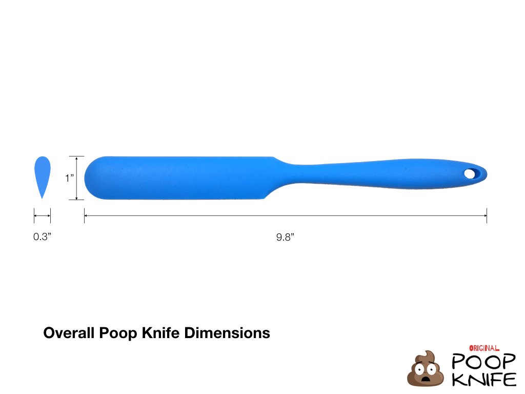 Original Poop Knife - Funny Gag Gift for Pranksters & Bathroom Humor - Perfect for White Elephant Parties & Practical Jokes