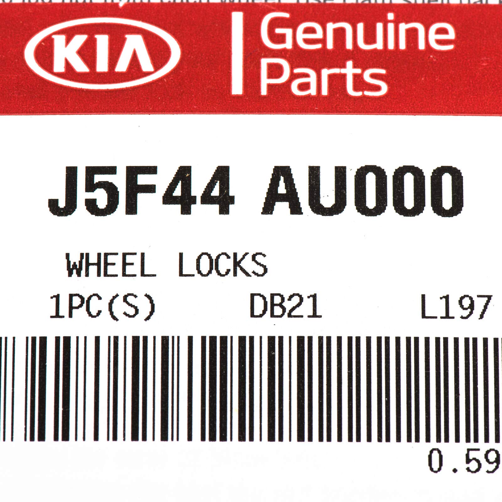 KIA CK 19-Inch Wheel Locks - Premium Anti-Theft Lug Nut Set for Cars, Trucks & SUVs - Secure Your Wheels on Road Trips & Parking Lots