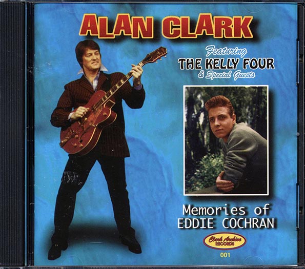 Alan Clark CD - Memories of Eddie Cochran (24 Tracks) | Vintage Rock Music Collection | Perfect for Road Trips, Retro Parties & Music Lovers