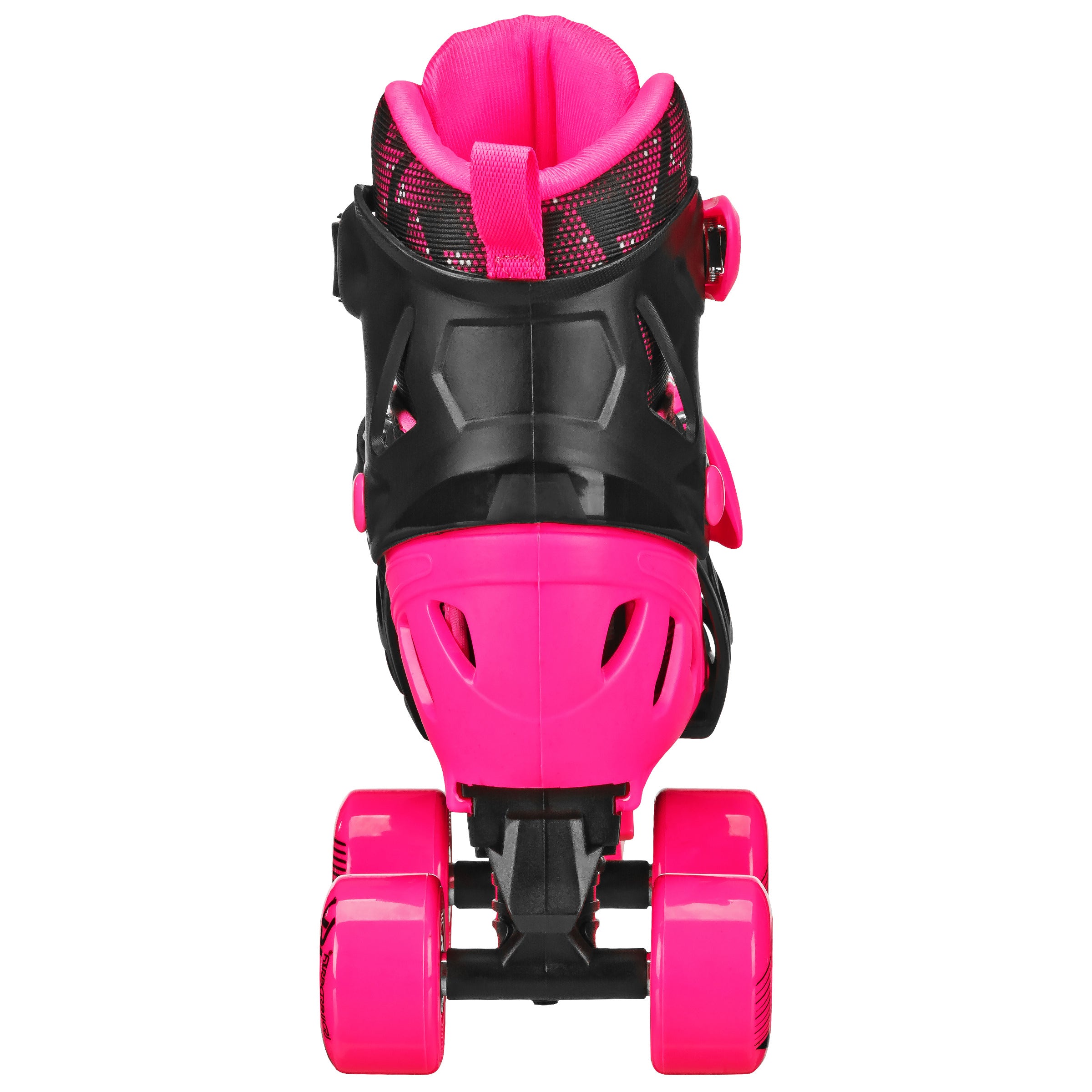 Trac Star Adjustable Roller Skates for Girls - Youth Quad Skates with Light-Up Wheels for Indoor & Outdoor Fun - Perfect for Birthday Gifts, Roller Rinks & Park Adventures