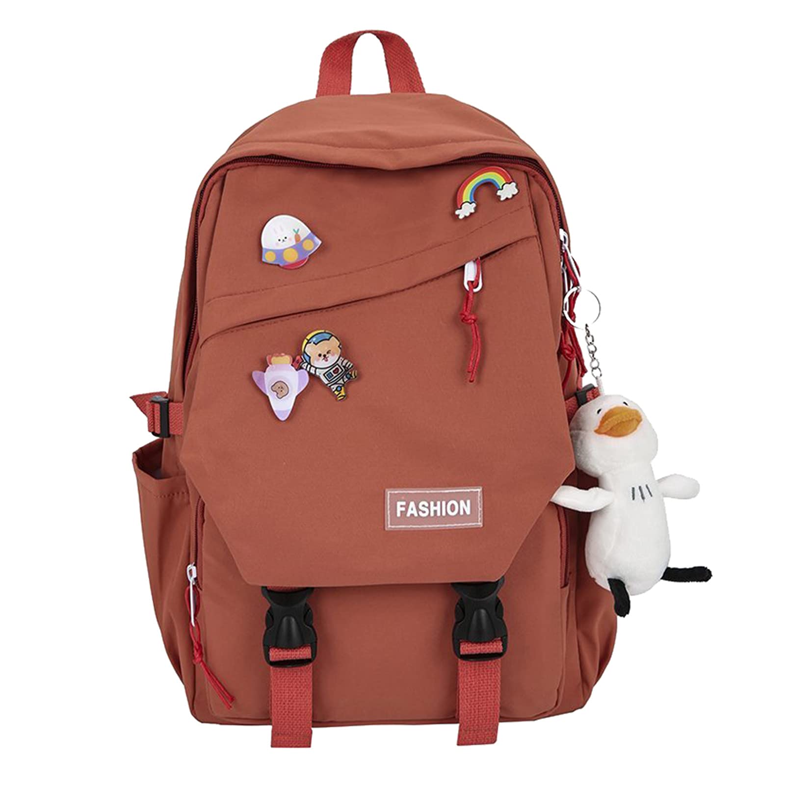 Stylish Mesh Laptop Backpack for Women - Lightweight Japanese School Bag with Breathable Design, Perfect for College, Travel & Work