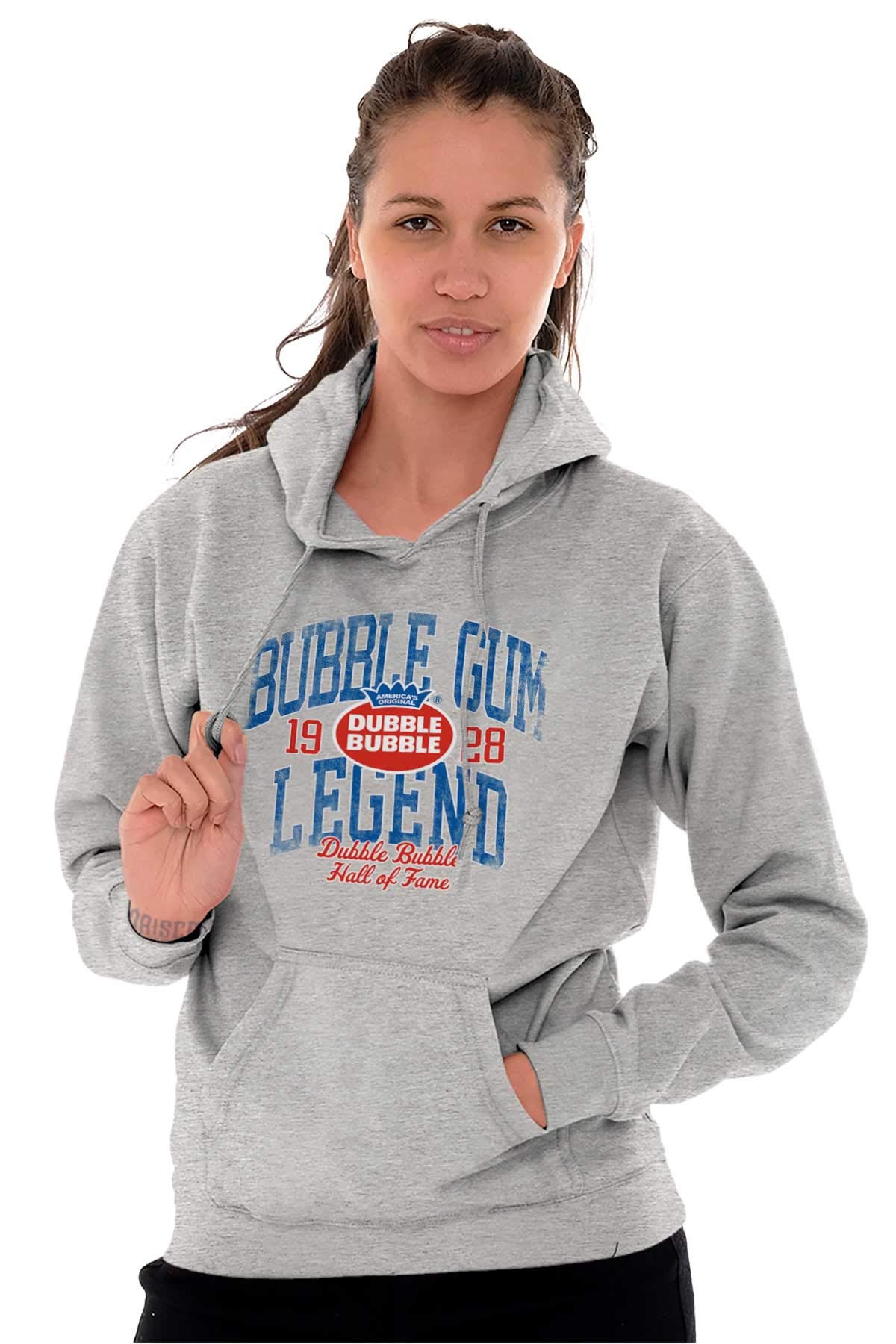 **Dubble Bubble Vintage Logo Hoodie Sweatshirt for Men & Women - Retro Bubble Gum Inspired Casual Wear - Perfect for Streetwear, Lounge & Nostalgic Fashion**