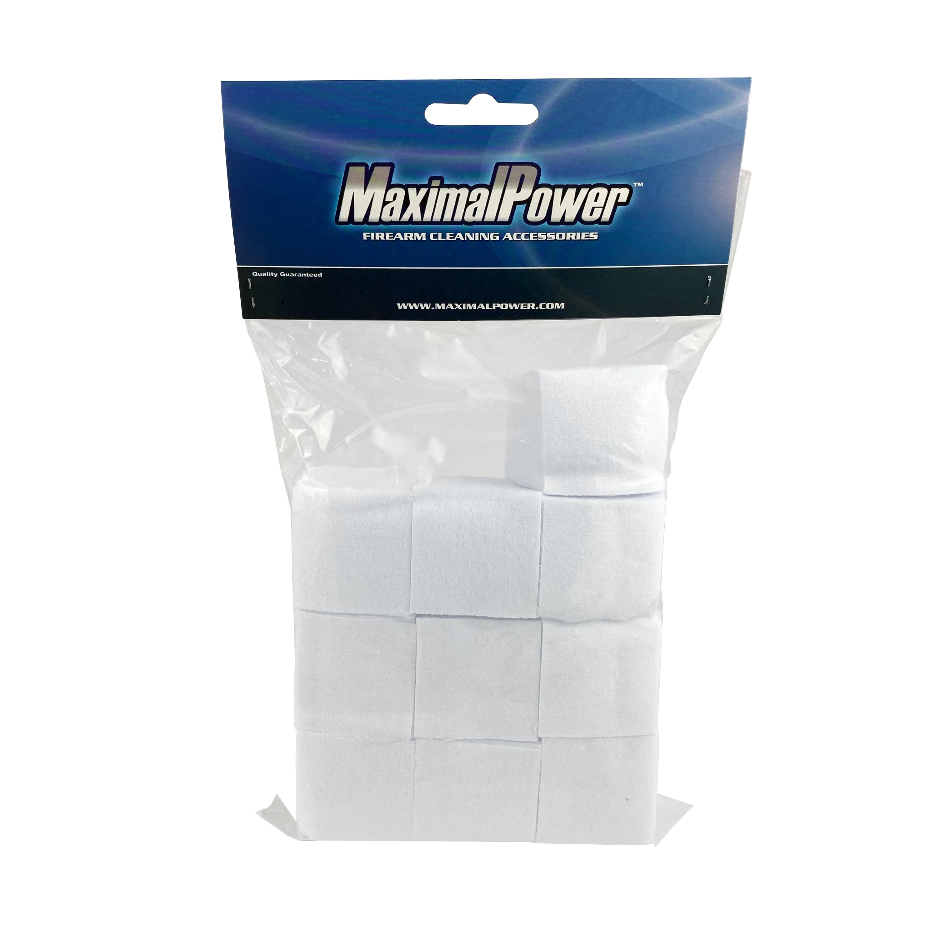 1 1/2 Inch Cotton Gun Cleaning Patches for .240 to .310 Caliber - 500 Count Bulk Pack - Perfect for Rifle, Pistol, and Shotgun Maintenance
