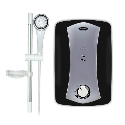 Europace EWH16C Slim Electric Water Heater - Compact Design, Metallic Purple Finish, Copper Heating Element - Perfect for Small Apartments, RVs & Office Use