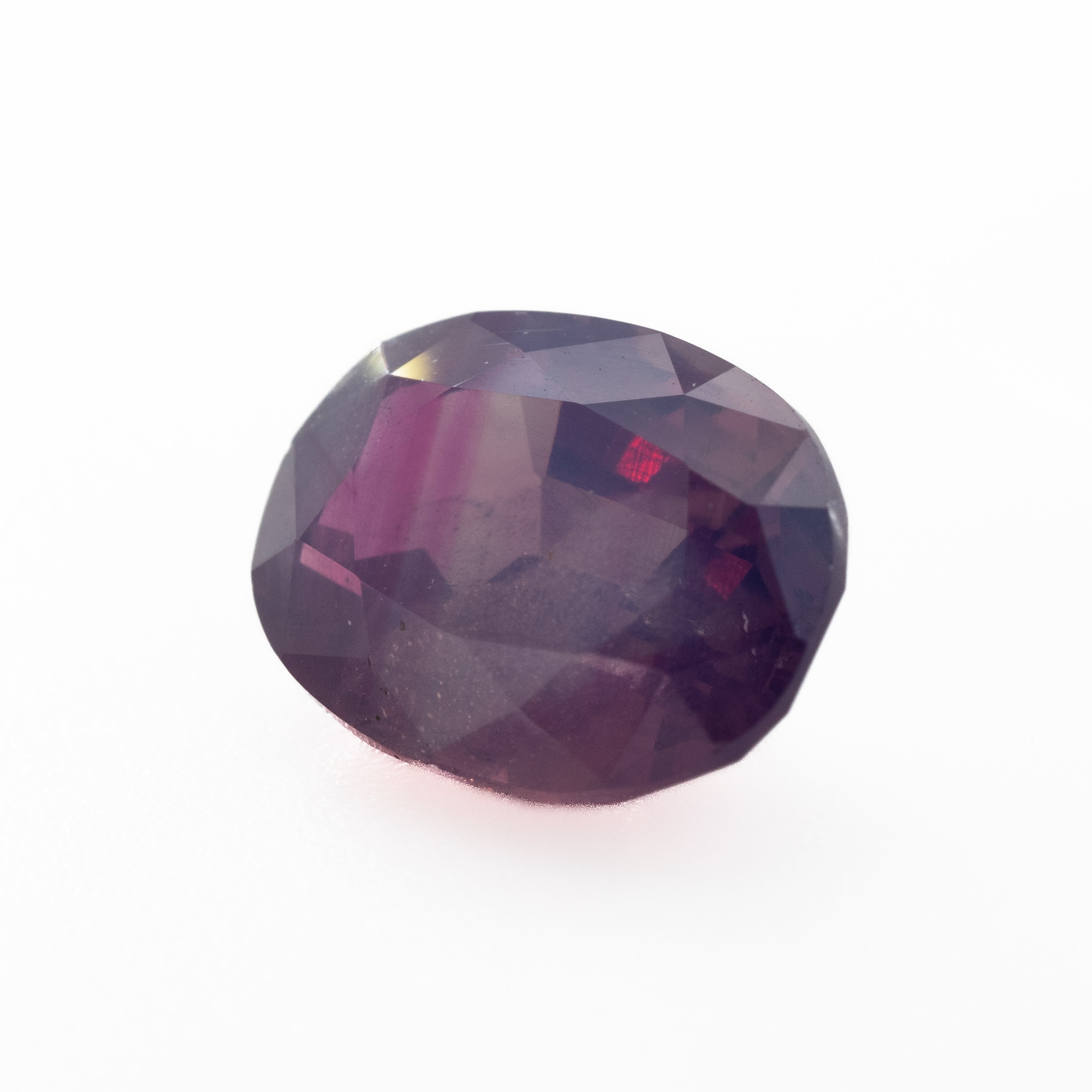 Natural Kashmir Purple Sapphire Gemstone | 2.89 Carat Oval Cut Unheated Loose Stone for Jewelry Making & Engagement Rings
