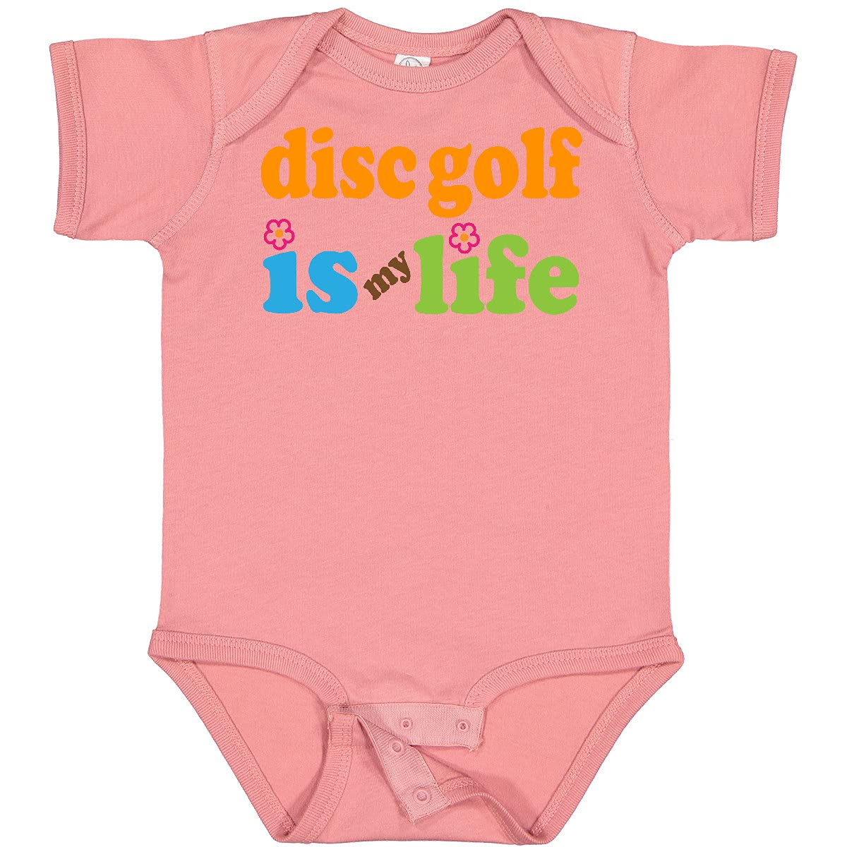 Inktastic Disc Golf is My Life Baby Bodysuit - Cute Unisex Infant Onesie for Disc Golf Lovers - Perfect for Playdates, Family Outings & Sports Events