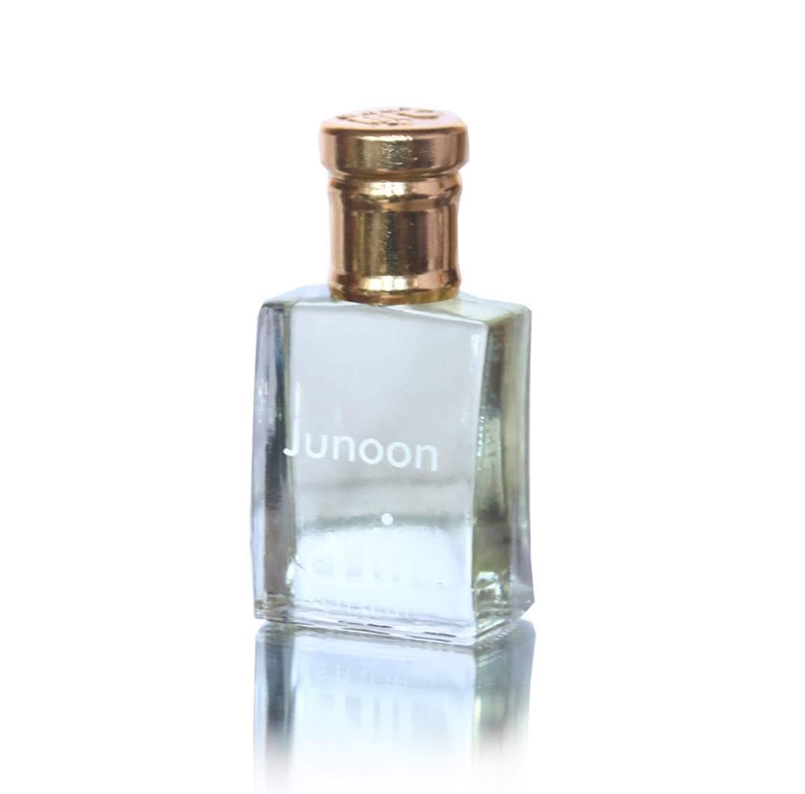 Shum Junoon Premium Roll-On Perfume Oil - 10ml Alcohol-Free Floral Attar Concentrate for Women & Men - Perfect for Daily Wear, Special Occasions & Gift Giving