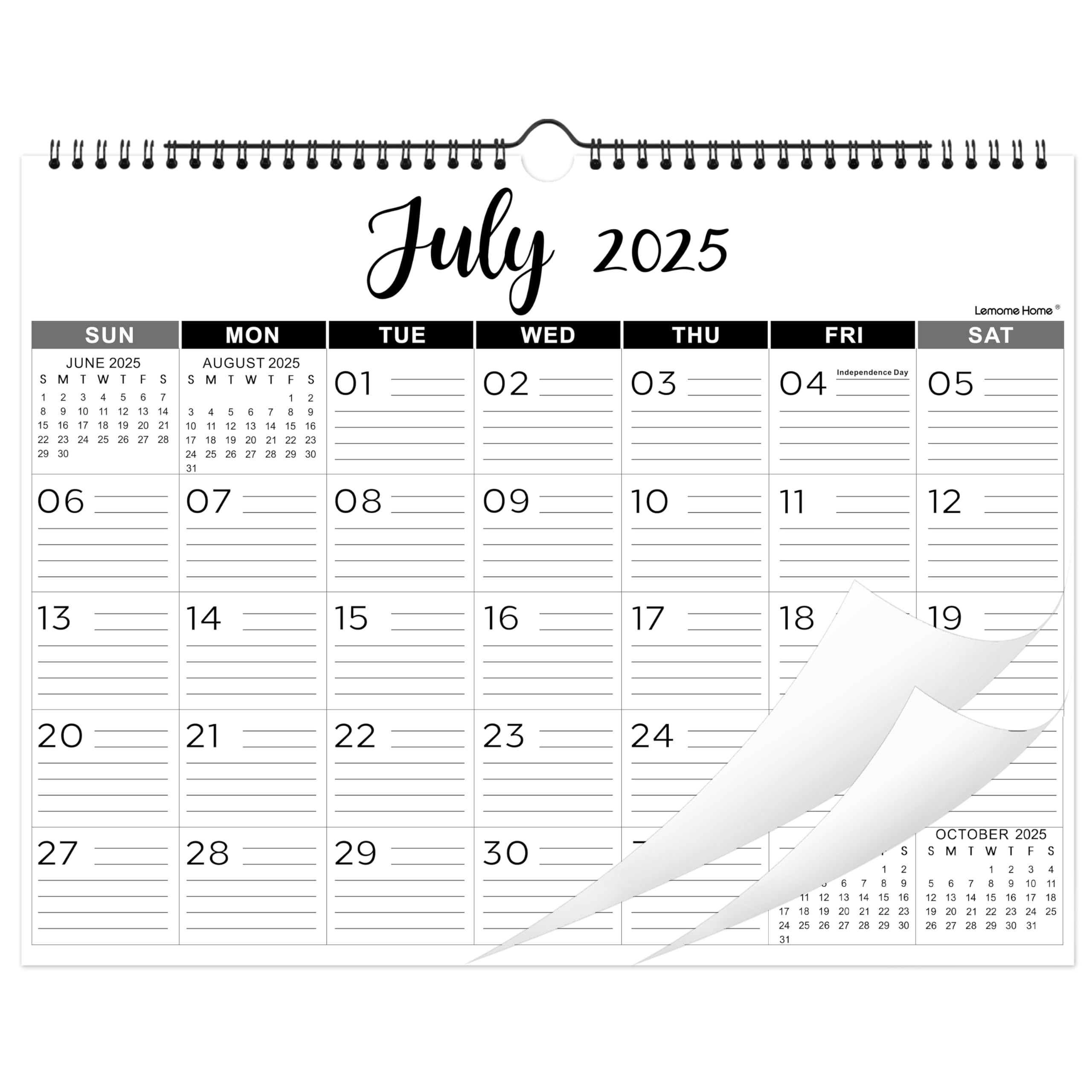 2025-2026 Wall Calendar with Thick Paper | 15