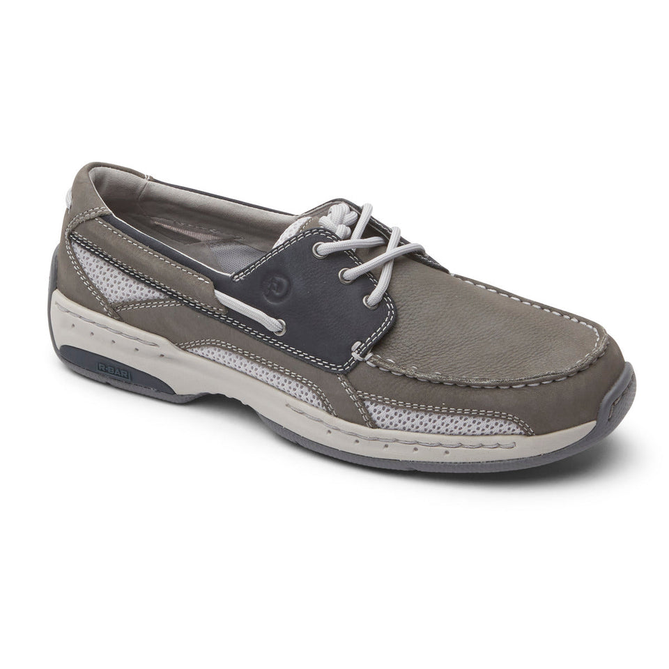 Dunham Captain Waterproof Boat Shoes for Men - Slip-Resistant Deck Shoes for Boating, Fishing & Outdoor Activities