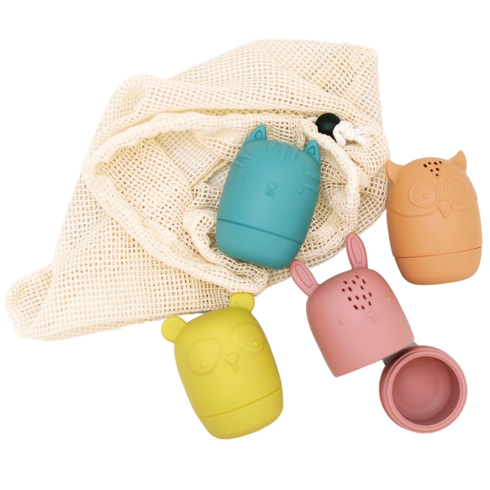 Grey+Sun Bath Toys for Toddlers 1-3 | Baby Pool & Bath Time Fun