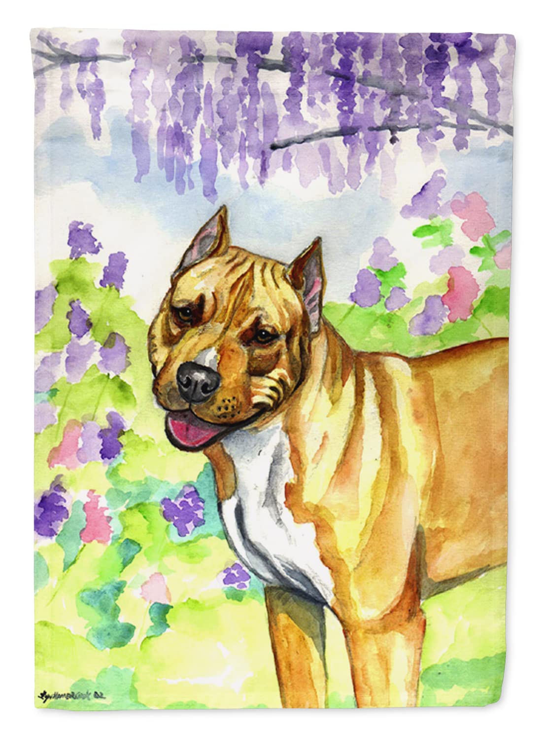 Pit Bull Garden Flag - Colorful Outdoor Decor for Pet Lovers | Perfect for Yard, Patio & Front Porch Decoration
