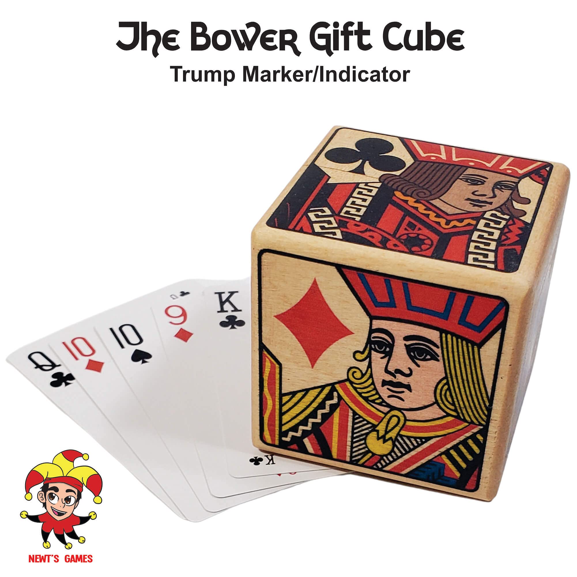 Premium Bowers Deluxe Trump Marker & Indicator for Playing Cards - Perfect Gift for Card Players, Poker Nights & Magic Tricks